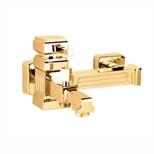 Iranian-bath-faucet,-golden-inscription-model-group