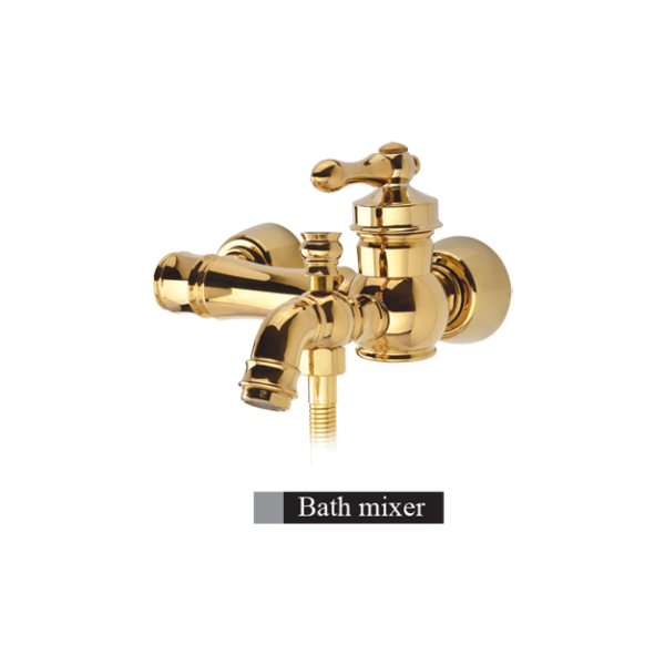 Alvand bathroom faucet, Venus model, golden