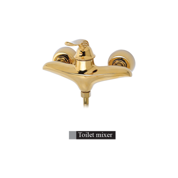 alvand toilet faucet, Liza model, golden